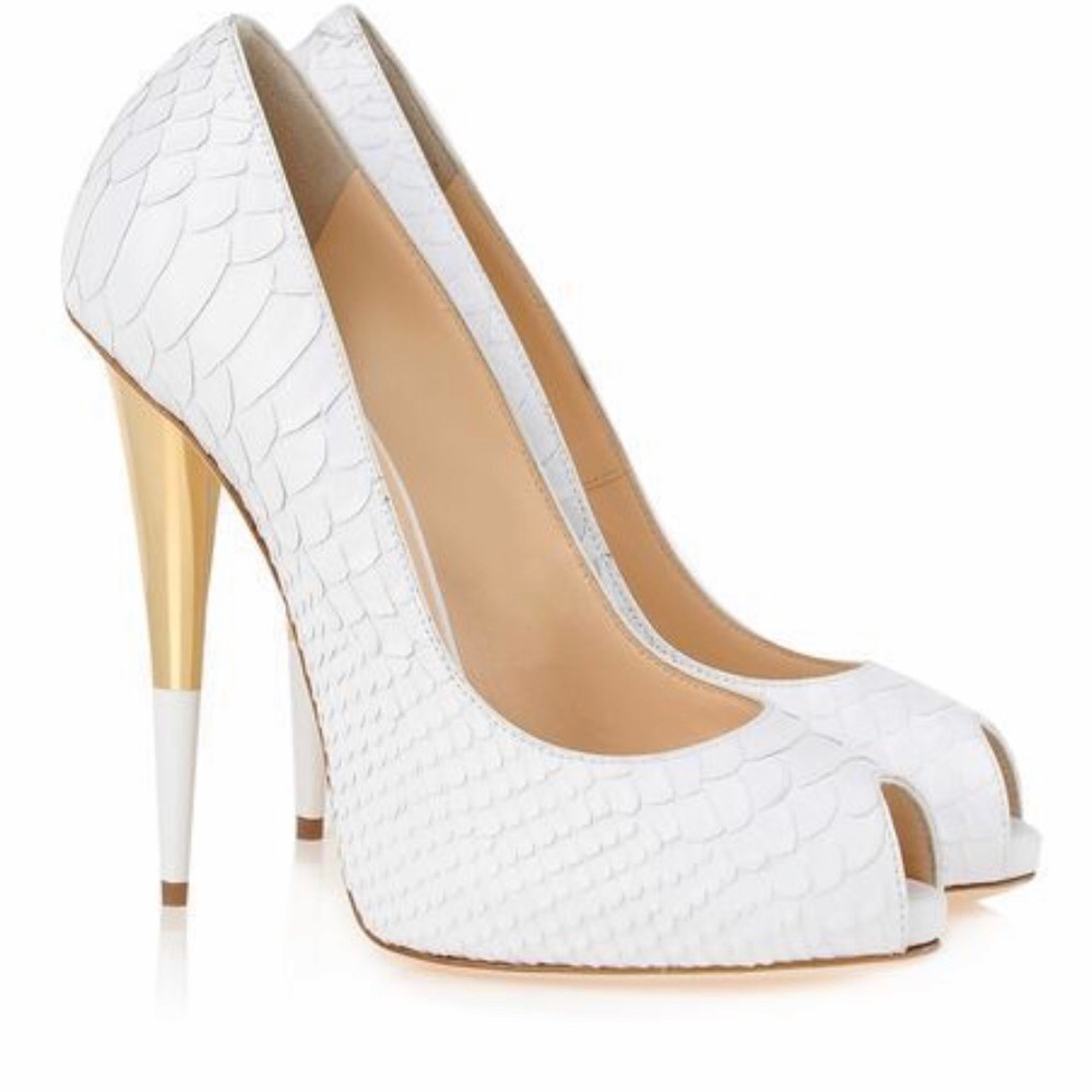 Authentic Giuseppe Zanotti peep toe sandal